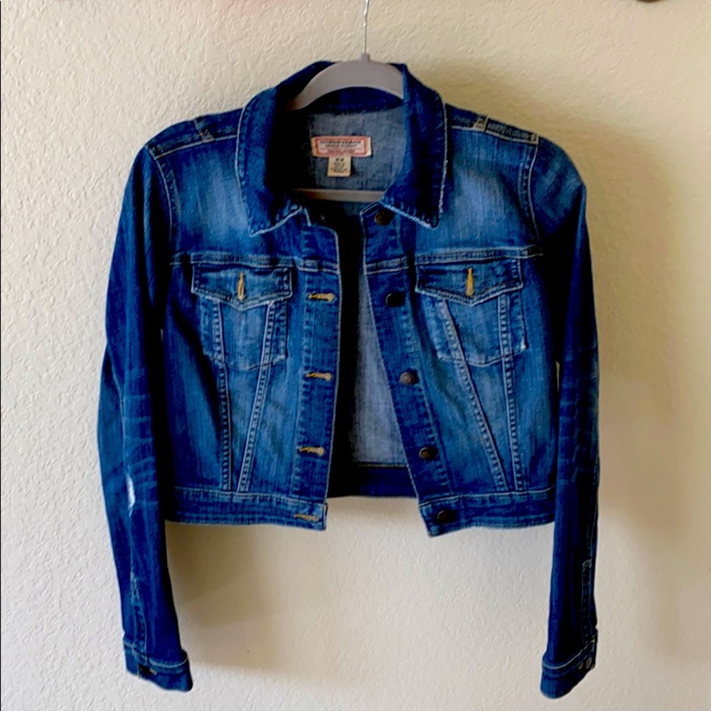 Guess crop denim jacket